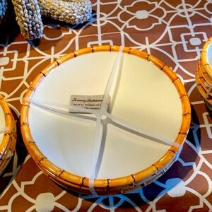 Tommy Bahama melamine dinner settings for Four 4Plates 4Salad Plates and 4Bowls
